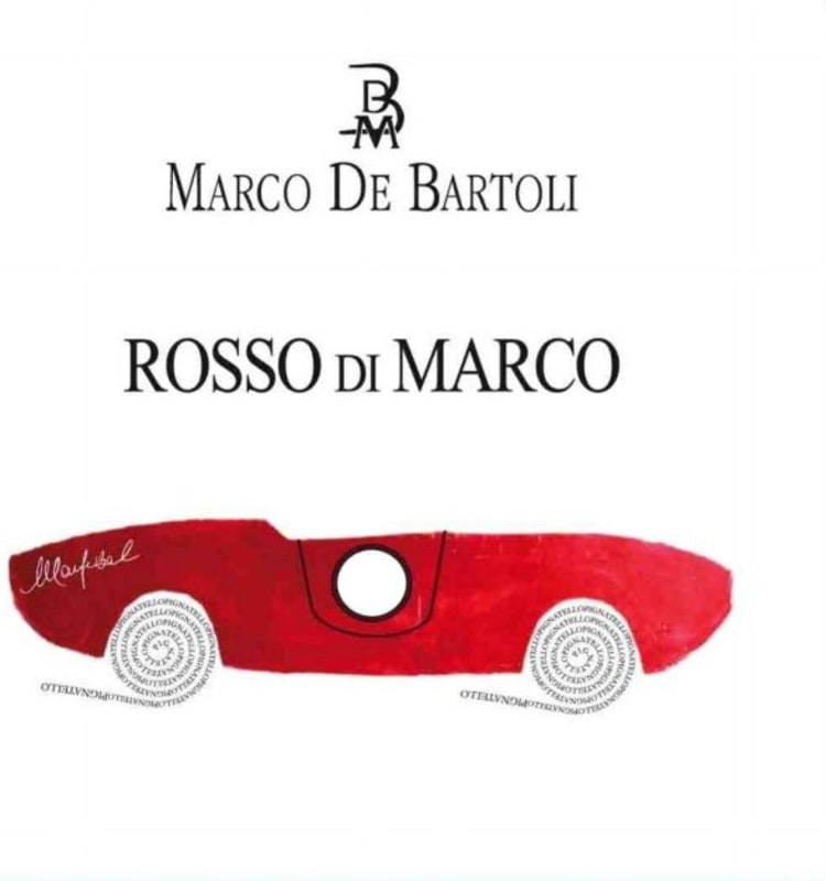 Marco De Bartoli Rosso di Marco 2012 Front Label