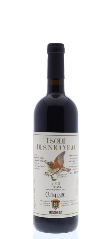Castellare I Sodi S. Niccolo 2010 Front Bottle Shot