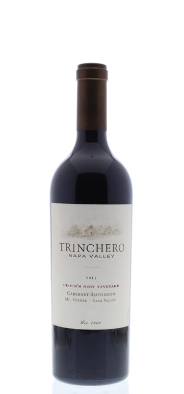 Trinchero Cloud's Nest Vineyard Cabernet Sauvignon 2011 Front Bottle Shot