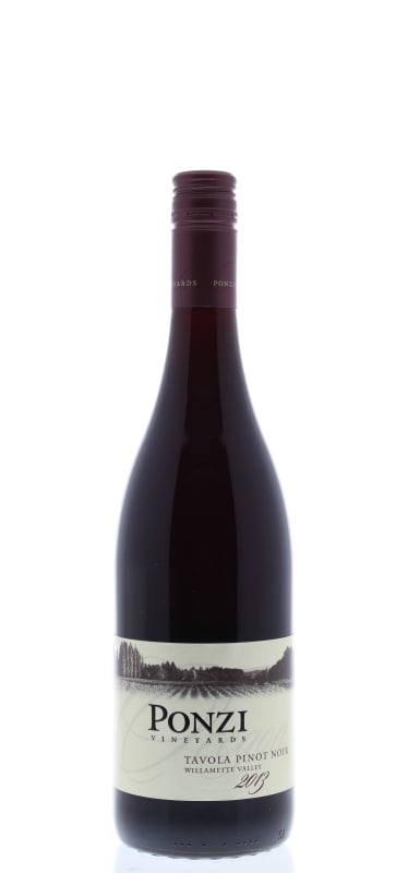 Ponzi Tavola Pinot Noir 2013 Front Bottle Shot