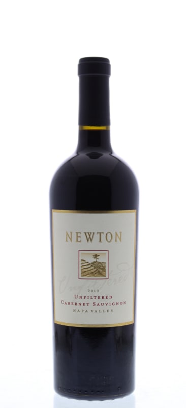 Newton Unfiltered Cabernet Sauvignon 2012 Front Bottle Shot