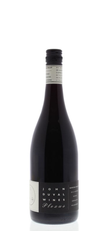 John Duval Plexus Red 2012 Front Bottle Shot