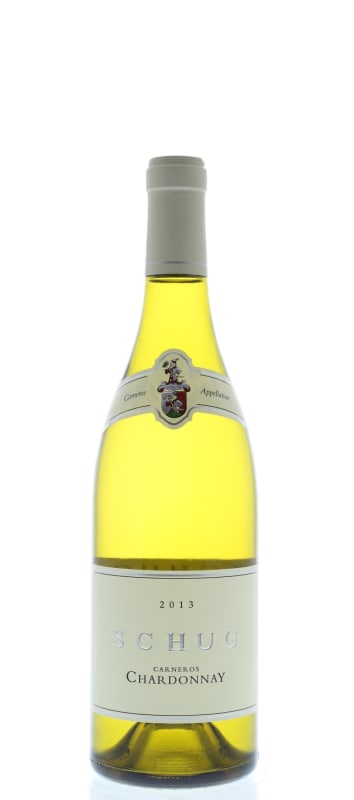 Schug Carneros Chardonnay 2013 Front Bottle Shot