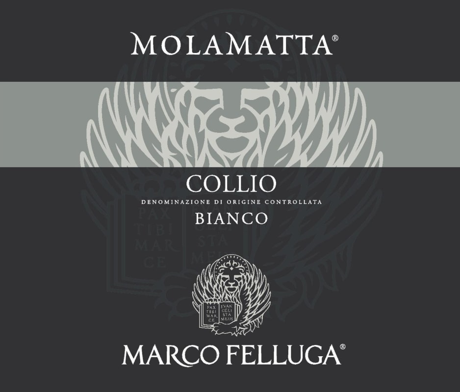 Marco Felluga Molamatta Collio Bianco 2013 Front Label
