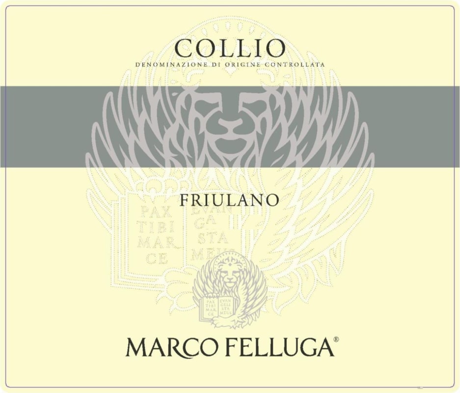 Marco Felluga Collio Friulano 2013 Front Label