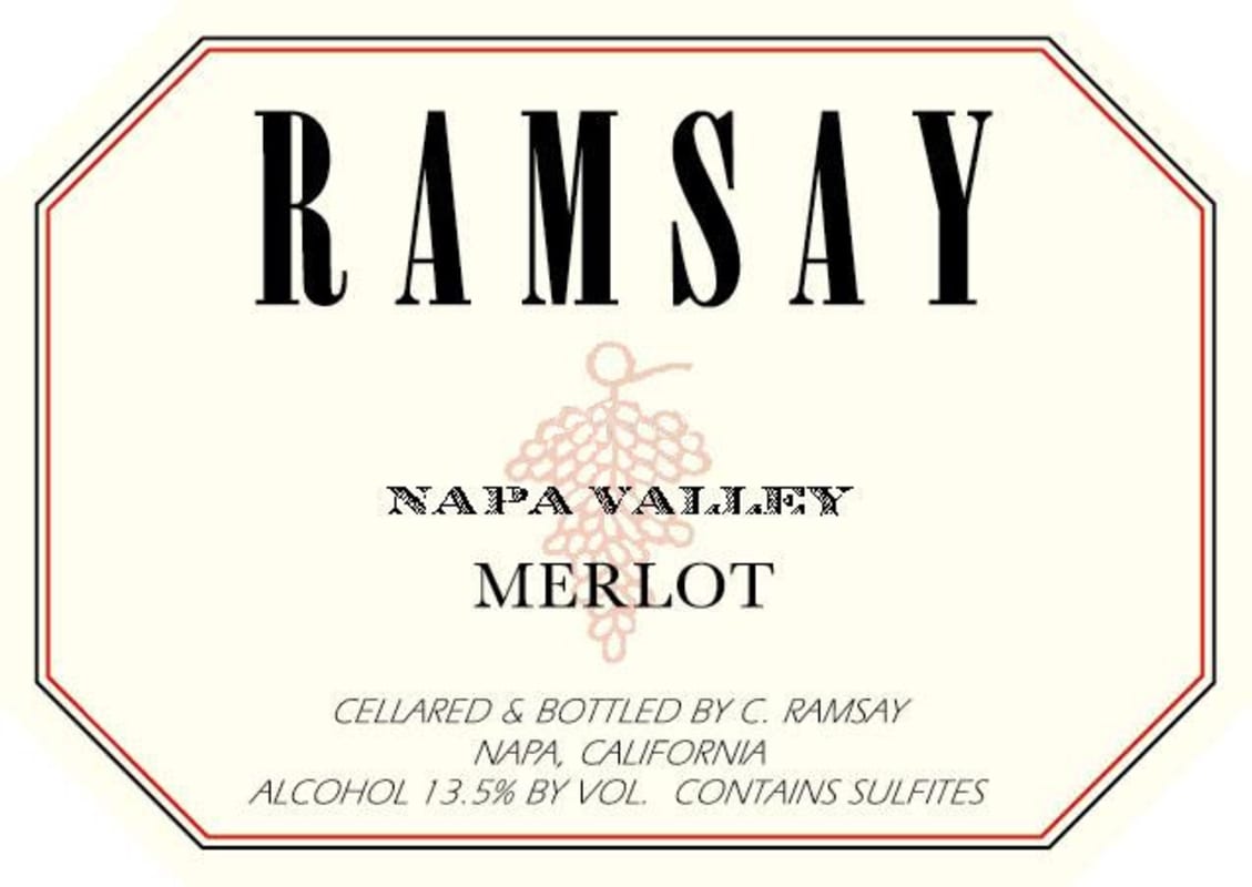 Ramsay Merlot 2011 Front Label
