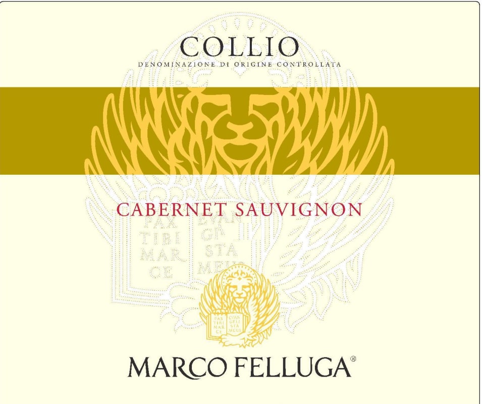 Marco Felluga Cabernet Sauvignon 2010 Front Label