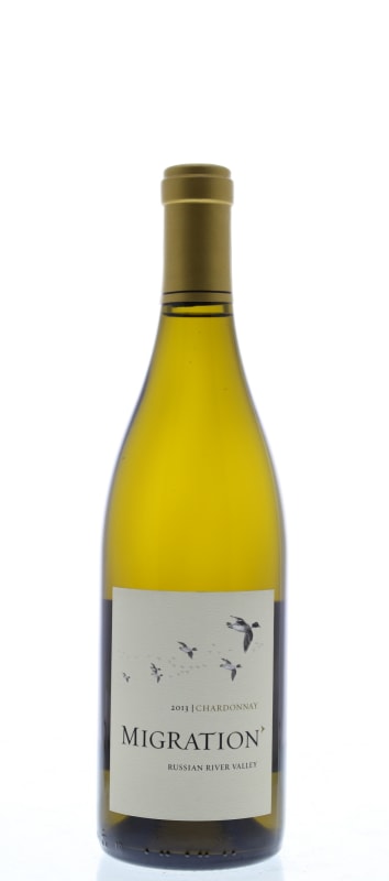 Migration Russian River Chardonnay 2013 Front Bottle Shot