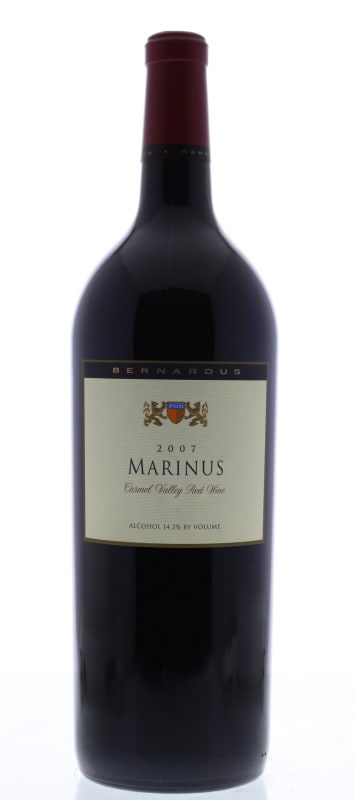 Bernardus Marinus Estate (1.5 Liter Magnum) 2007 Front Bottle Shot