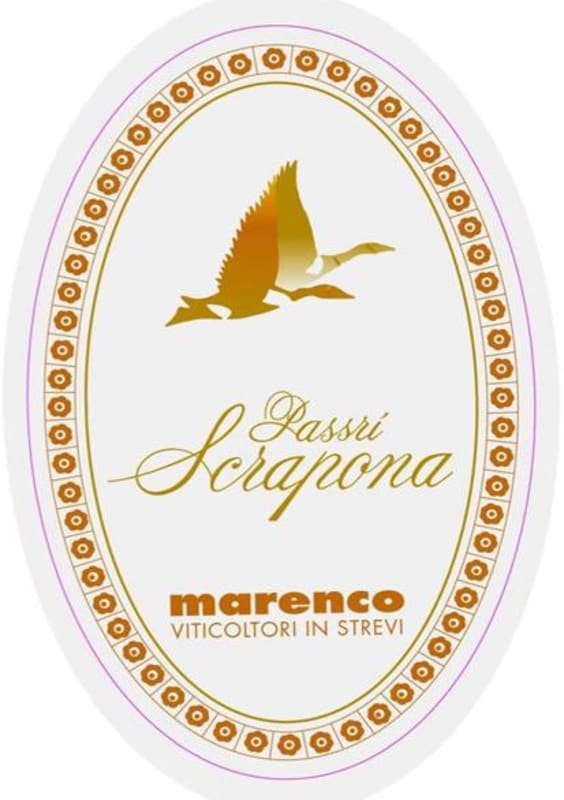 Marenco Passri Scrapona Moscato Passito 2010 Front Label
