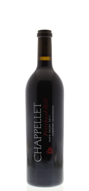 Chappellet Pritchard Hill Estate Vineyard Cabernet Sauvignon 2011 Front Bottle Shot
