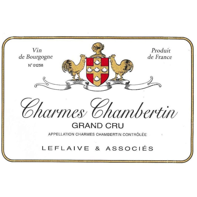 Leflaive & Associes Charmes-Chambertin Grand Cru 2009 Front Label