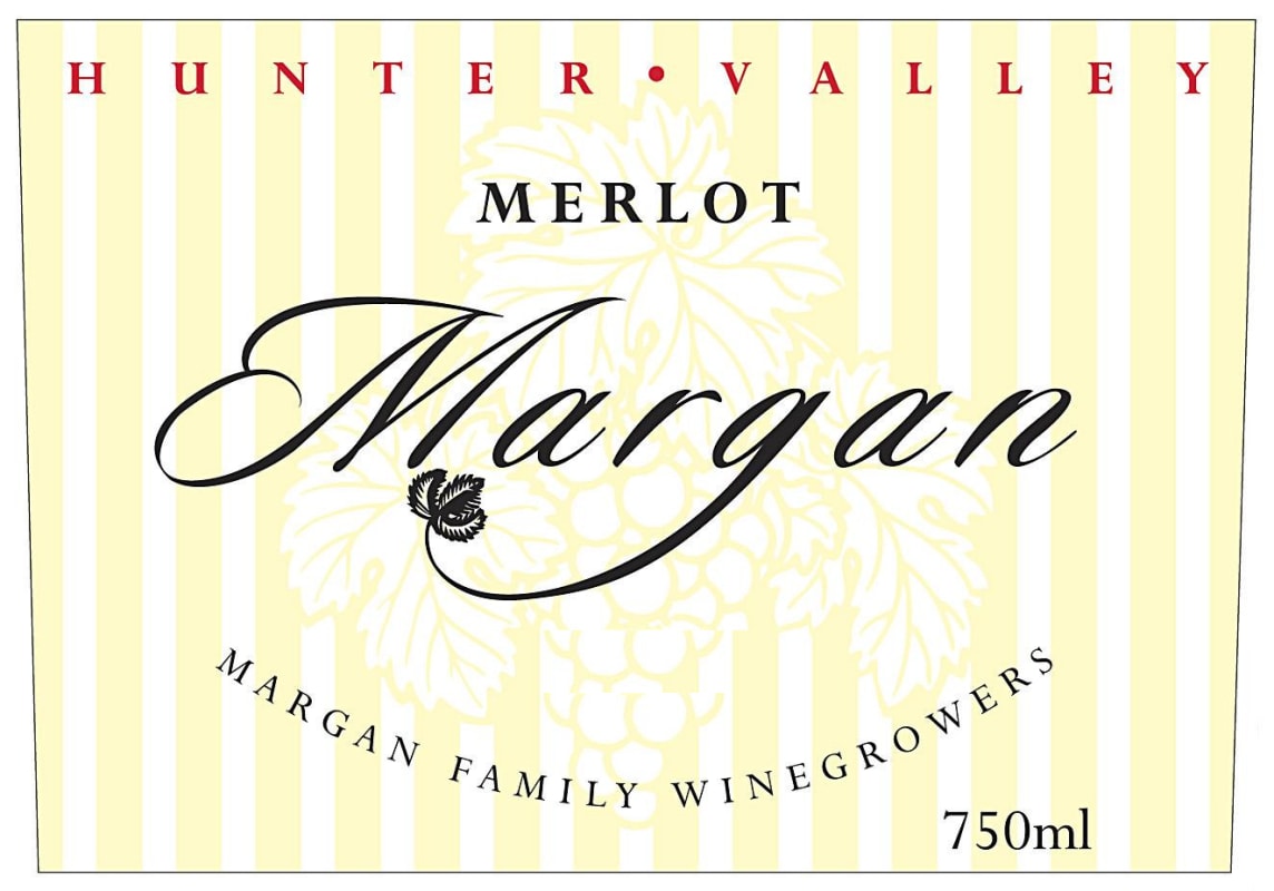 Margan Family Merlot 2014 Front Label