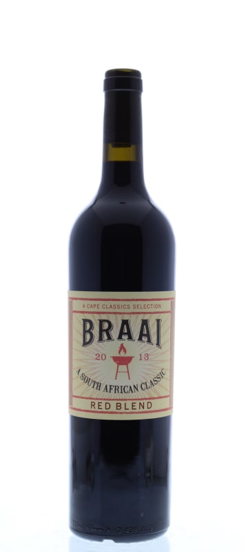 Braai Red Blend 2013 Front Bottle Shot