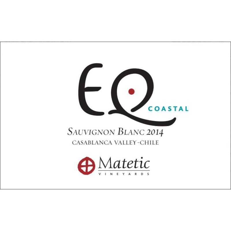 Matetic EQ Coastal Sauvignon Blanc 2014 Front Label