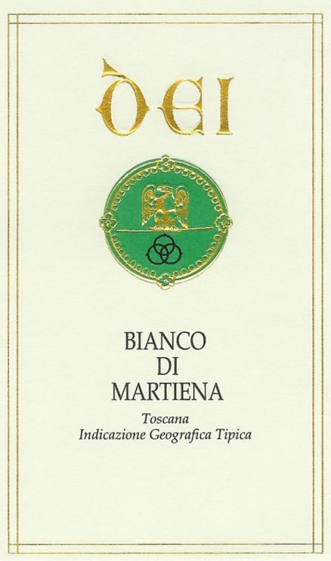 Dei Bianco di Martiena 2013 Front Label