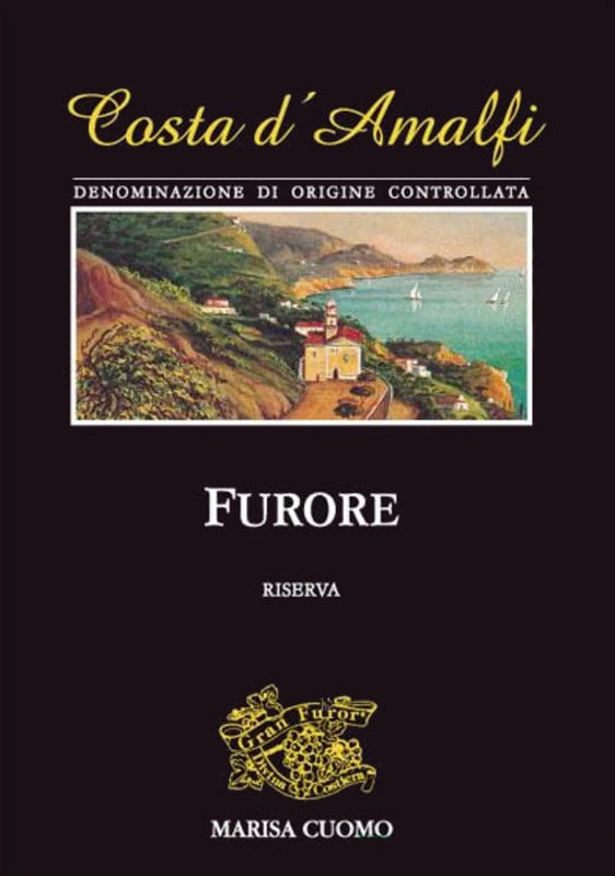 Marisa Cuomo Costa d'Amalfi Furore Riserva Rosso 2009 Front Label