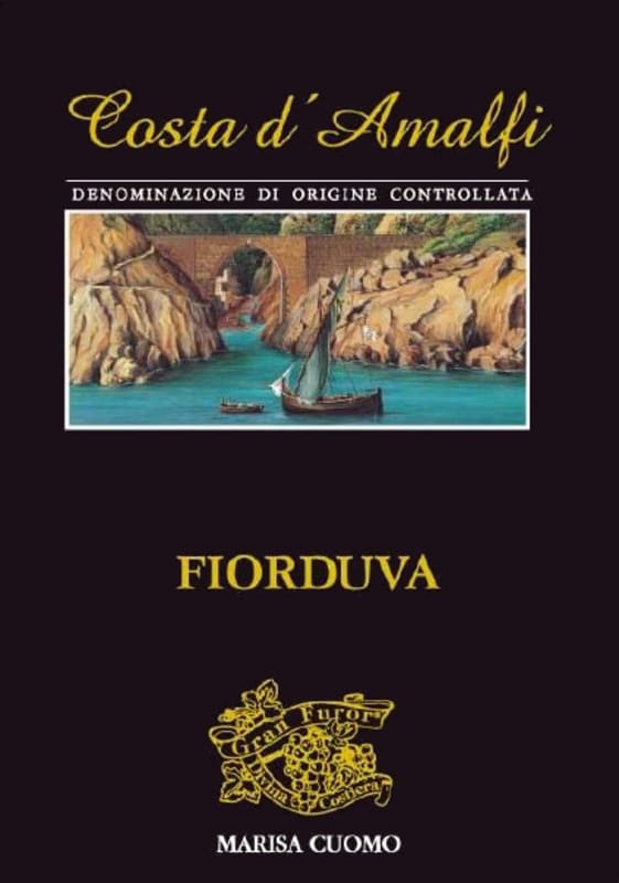 Marisa Cuomo Costa d'Amalfi Fiorduva Bianco 2013 Front Label