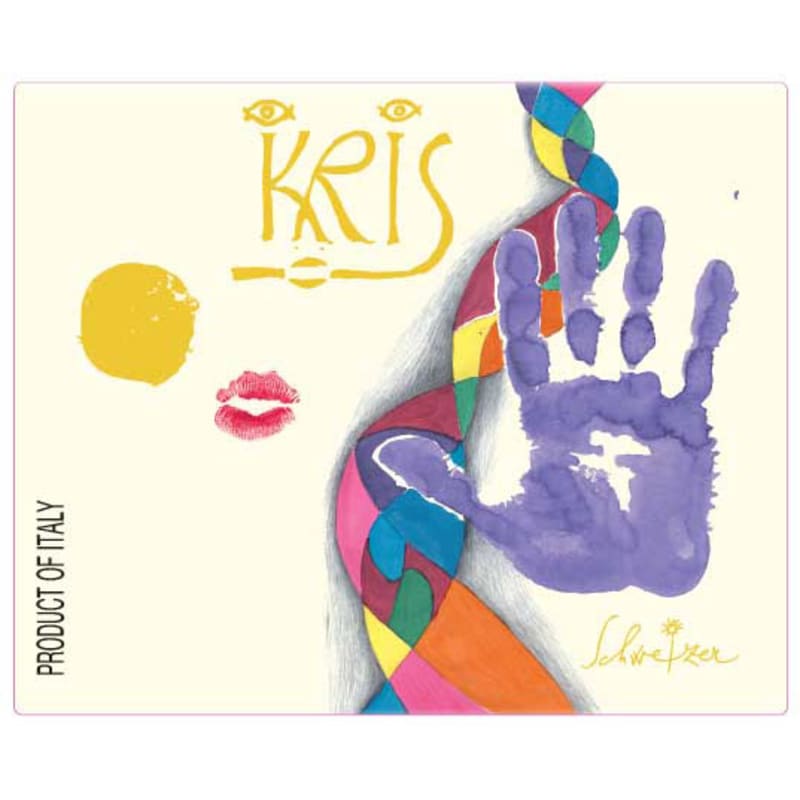 Kris Pinot Noir 2013 Front Label