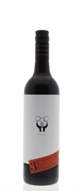 3 Rings Shiraz 2013 Front Bottle Shot