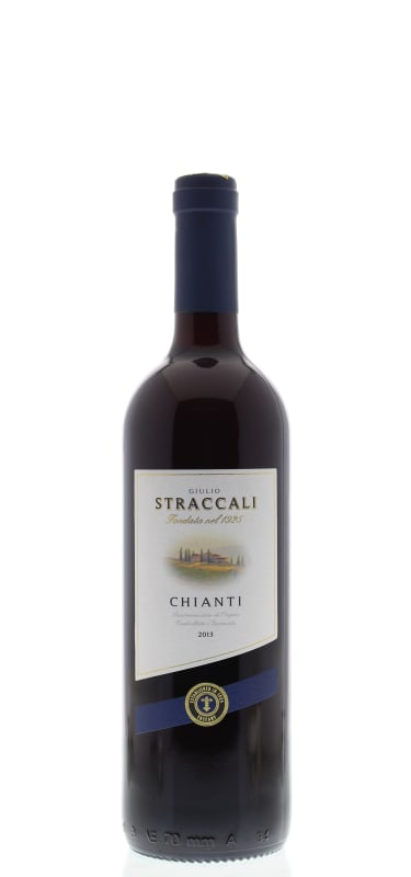Straccali Chianti 2013 Front Bottle Shot