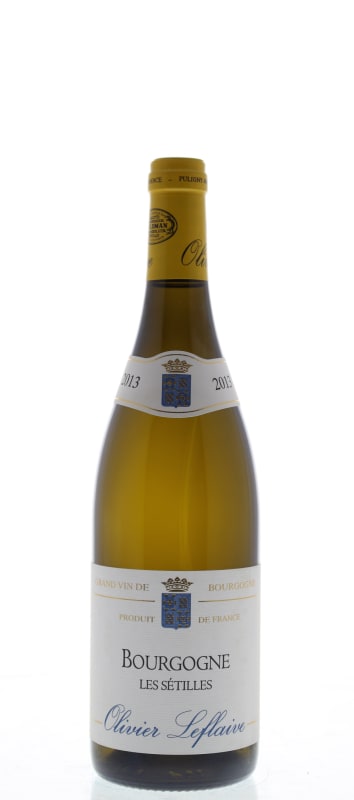 Olivier Leflaive Bourgogne Blanc Les Setilles 2013 Front Bottle Shot