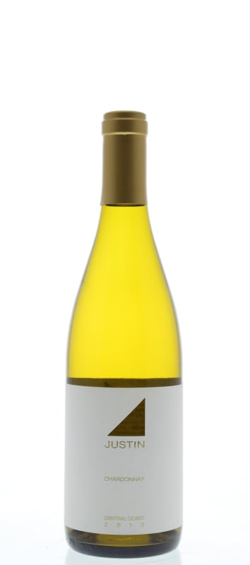 Justin Central Coast Chardonnay 2013 Front Bottle Shot