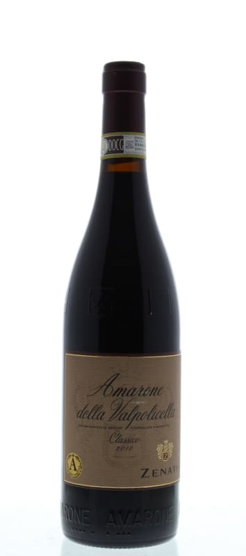 Zenato Amarone della Valpolicella Classico 2010 Front Bottle Shot