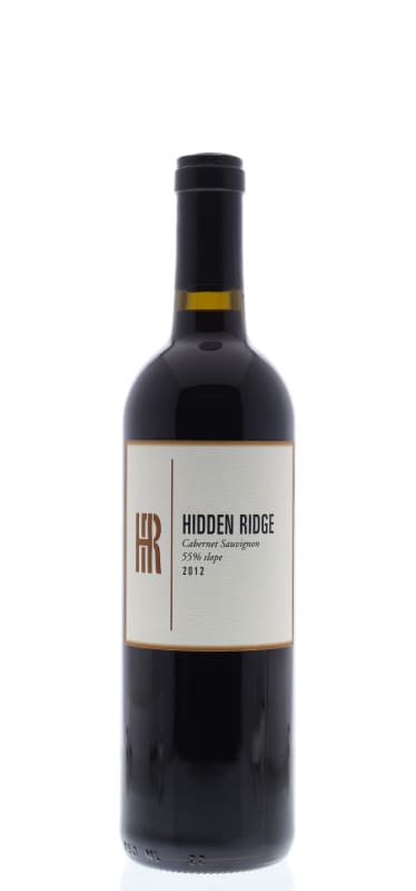 Hidden Ridge 55% Slope Cabernet Sauvignon 2012 Front Bottle Shot