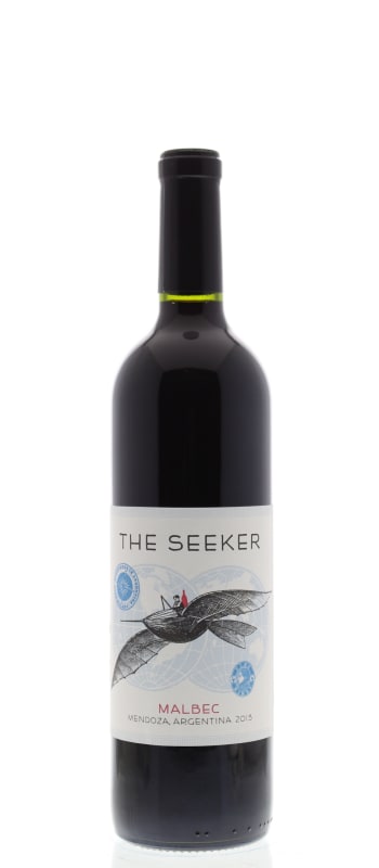 The Seeker Malbec 2013 Front Bottle Shot