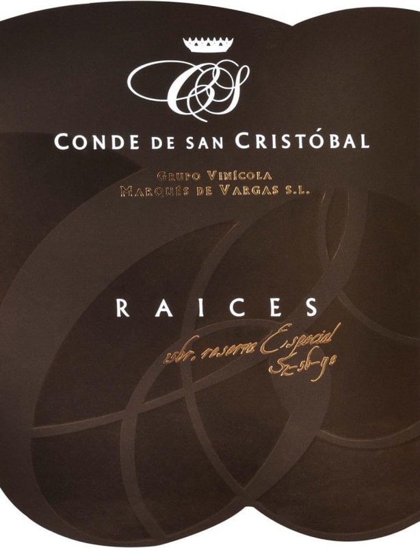 Marques de Vargas Conde de San Cristobal Raices Reserva Especial 2007 Front Label