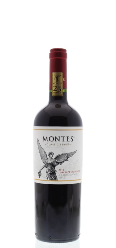 Montes Classic Series Cabernet Sauvignon 2013 Front Bottle Shot