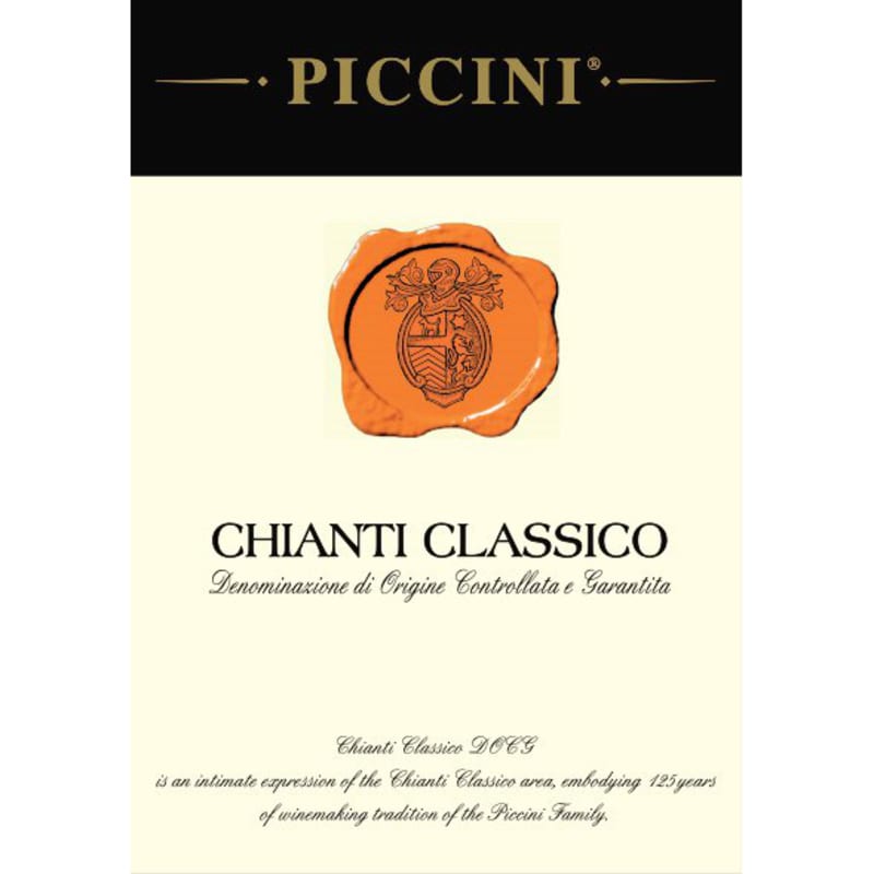 Piccini Chianti Classico 2013 Front Label