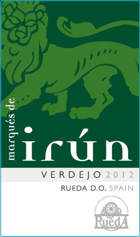 Marques de Irun Verdejo 2012 Front Label