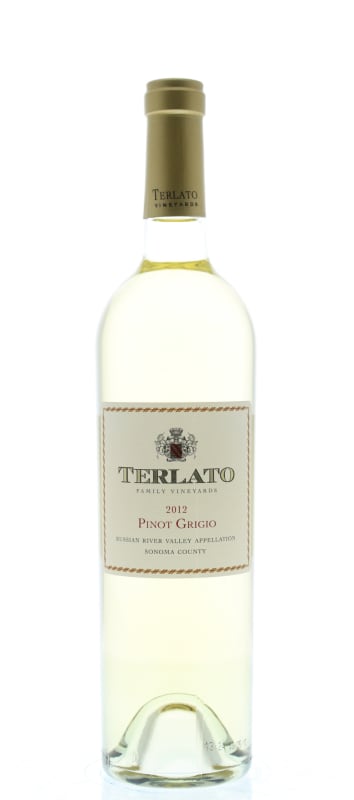 Terlato Family Vineyards Pinot Grigio 2012 Front Bottle Shot