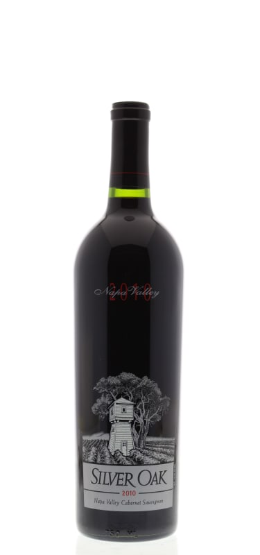 Silver Oak Napa Valley Cabernet Sauvignon 2010 Front Bottle Shot