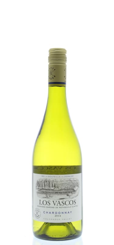 Los Vascos Chardonnay 2014 Front Bottle Shot