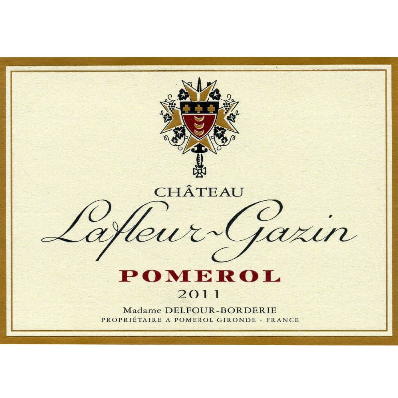 Chateau Lafleur-Gazin 2011 Front Label