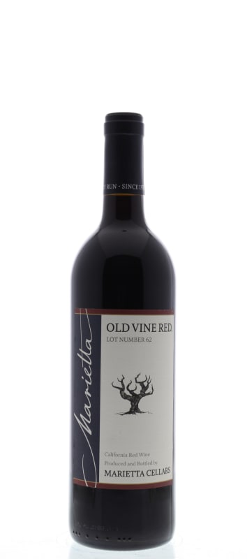 Marietta Cellars Old Vine Red Lot 62 Front Bottle Shot