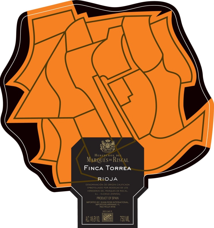 Marques de Riscal Finca Torrea 2007 Front Label