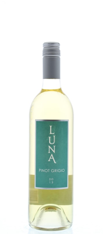 Luna Vineyards Pinot Grigio 2013 Front Bottle Shot