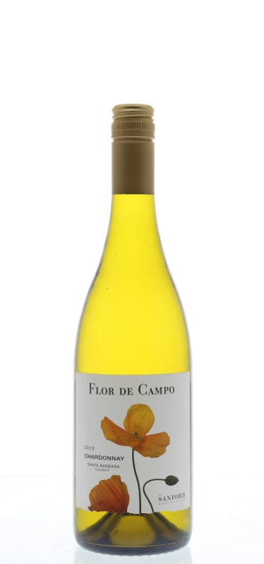 Sanford Flor de Campo Chardonnay 2012 Front Bottle Shot