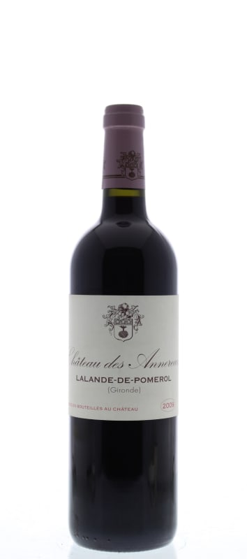 Chateau des Annereaux 2009 Front Bottle Shot