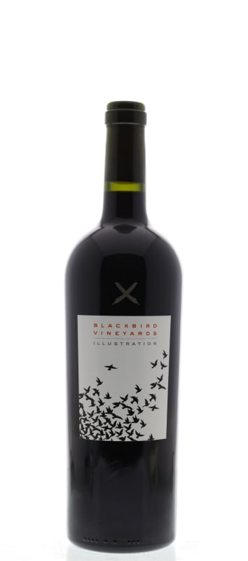 Blackbird Vineyards Illustration Proprietary Red 2012 Front Bottle Shot