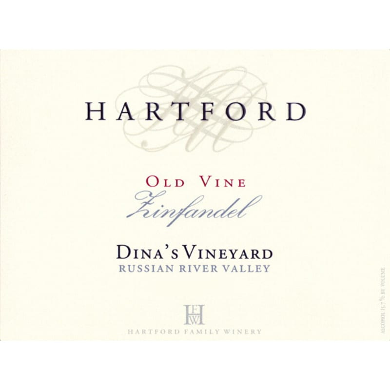 Hartford Dina's Vineyard Zinfandel 2011 Front Label