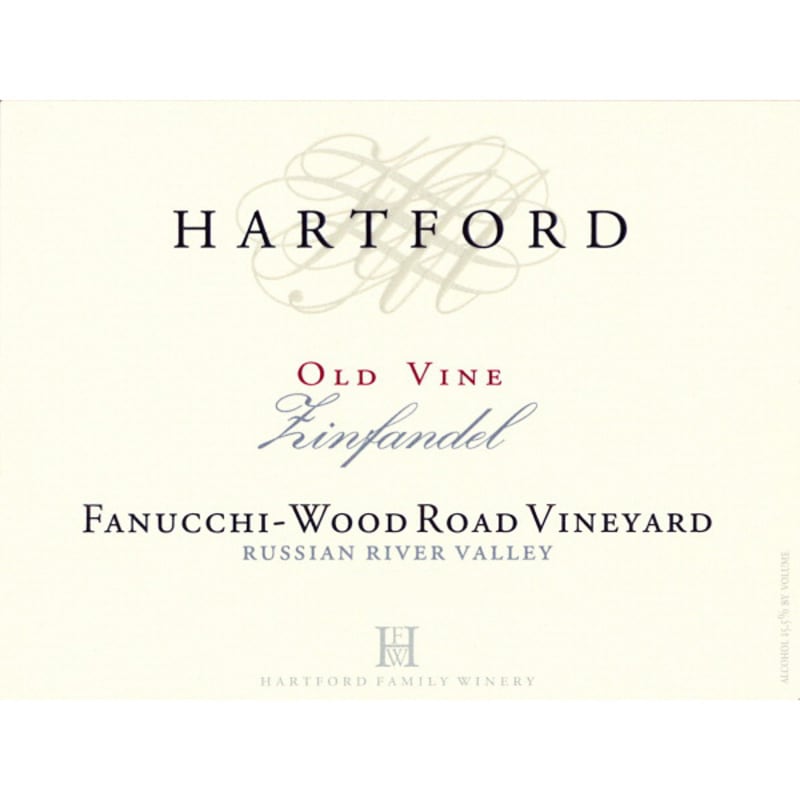 Hartford Fanucchi-Wood Road Zinfandel 2011 Front Label