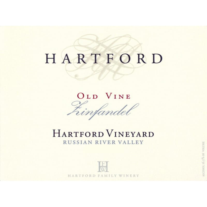 Hartford Hartford Vineyard Zinfandel 2011 Front Label