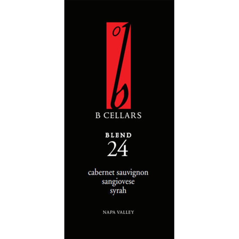 B Cellars Napa Valley Blend 24 2009 Front Label