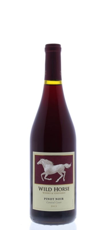 Wild Horse Pinot Noir 2013 Front Bottle Shot