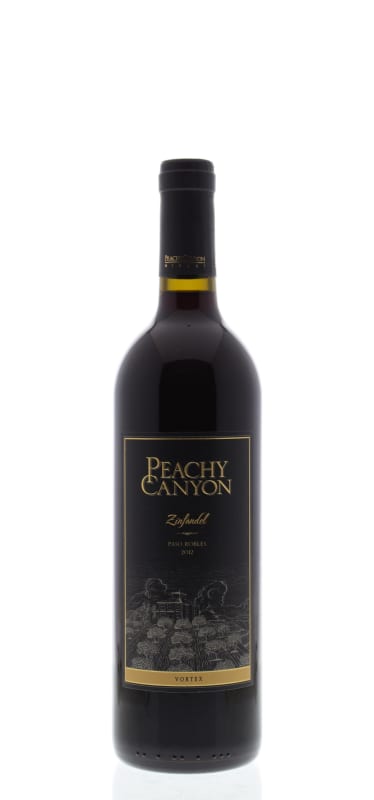 Peachy Canyon Vortex Zinfandel 2012 Front Bottle Shot